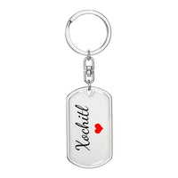 Load image into Gallery viewer, Xochitl Keychain – Name Keychain for Women
