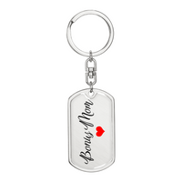 Load image into Gallery viewer, Custom Bonus Mom Gift, Personalized  Bonus Mom Keychain
