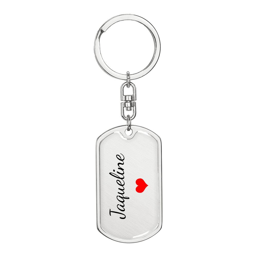 Jaqueline Keychain – Name Keychain Gift
