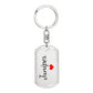Juniper Keychain – Name Keychain for Women