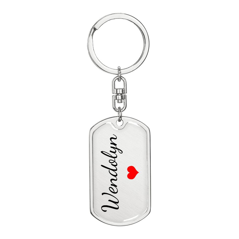 Wendolyn Keychain – Name Keychain Gift