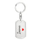 Ioana Keychain – Custom Name Keychain for Women
