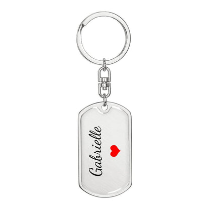 Gabrielle Keychain – Name Keychain Gift