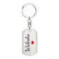 Waleska Keychain – Name Keychain for Women