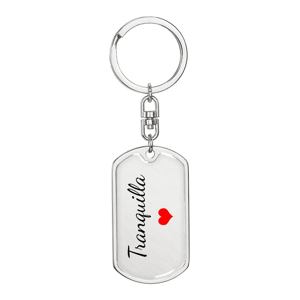 Tranquilla Keychain – Name Keychain Gift