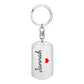 Jannah Keychain – Custom Name Keychain for Women