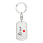Larue Keychain – Custom Name Keychain for Women