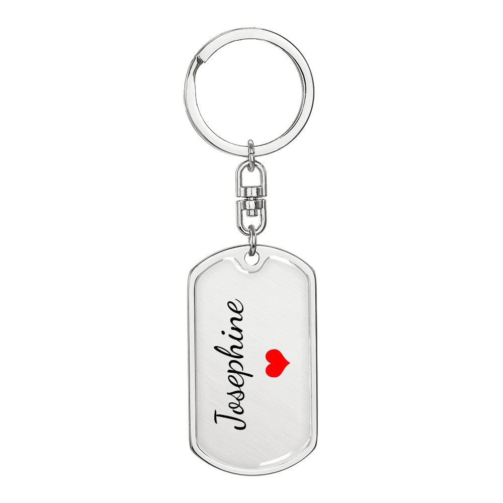 Josephine Keychain – Name Keychain Gift