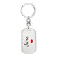 Juno Keychain – Custom Name Keychain for Women
