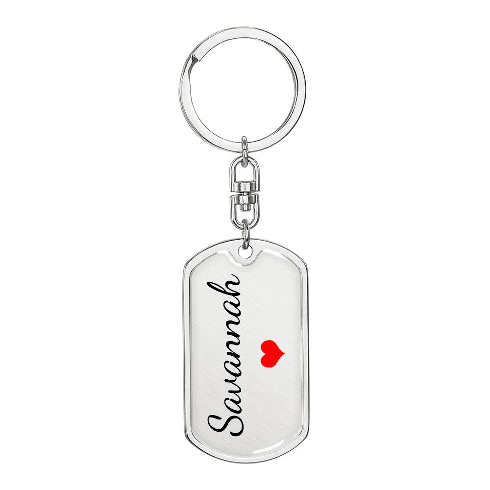 Savannah Keychain – Name Keychain Gift
