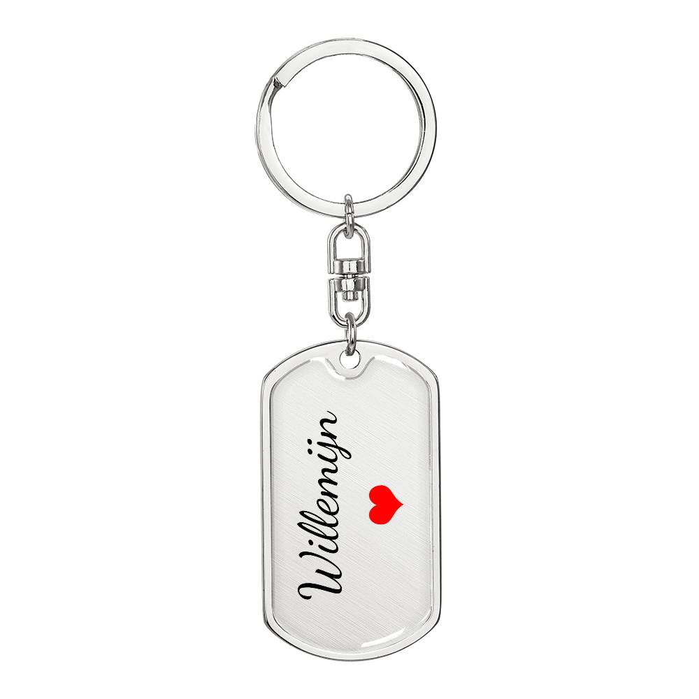 Willemijn Keychain – Name Keychain Gift