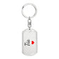 Tia Keychain – Custom Name Keychain for Women