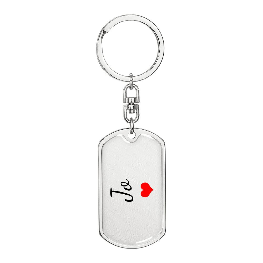 Jo Keychain – Custom Name Keychain for Women