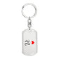 Vi Keychain – Custom Name Keychain for Women