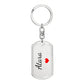 Atara Keychain – Custom Name Keychain for Women