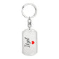 Itzel Keychain – Custom Name Keychain for Women