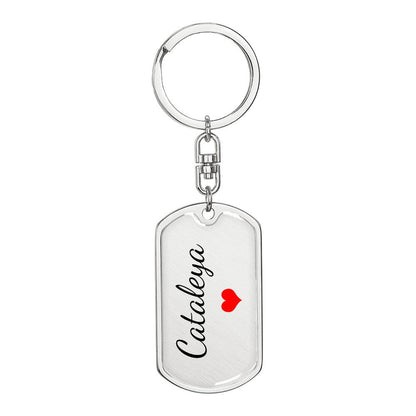 Cataleya Keychain – Name Keychain Gift