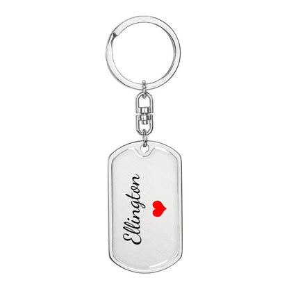 Ellington Keychain – Name Keychain Gift