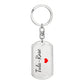 Tula-Rose Keychain – Name Keychain Gift