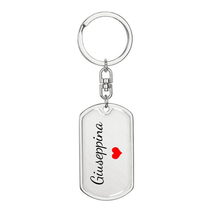 Giuseppina Keychain – Name Keychain Gift