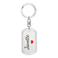 Janette Keychain – Name Keychain for Women