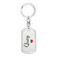 Quay Keychain – Custom Name Keychain for Women