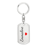 Load image into Gallery viewer, Emmaline Keychain – Name Keychain Gift
