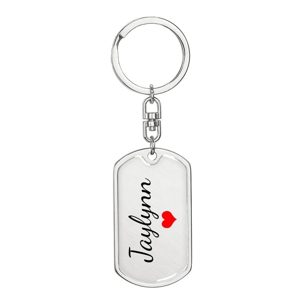 Jaylynn Keychain – Name Keychain for Women