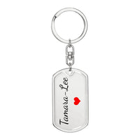 Load image into Gallery viewer, Tamara-Lee Keychain – Name Keychain Gift

