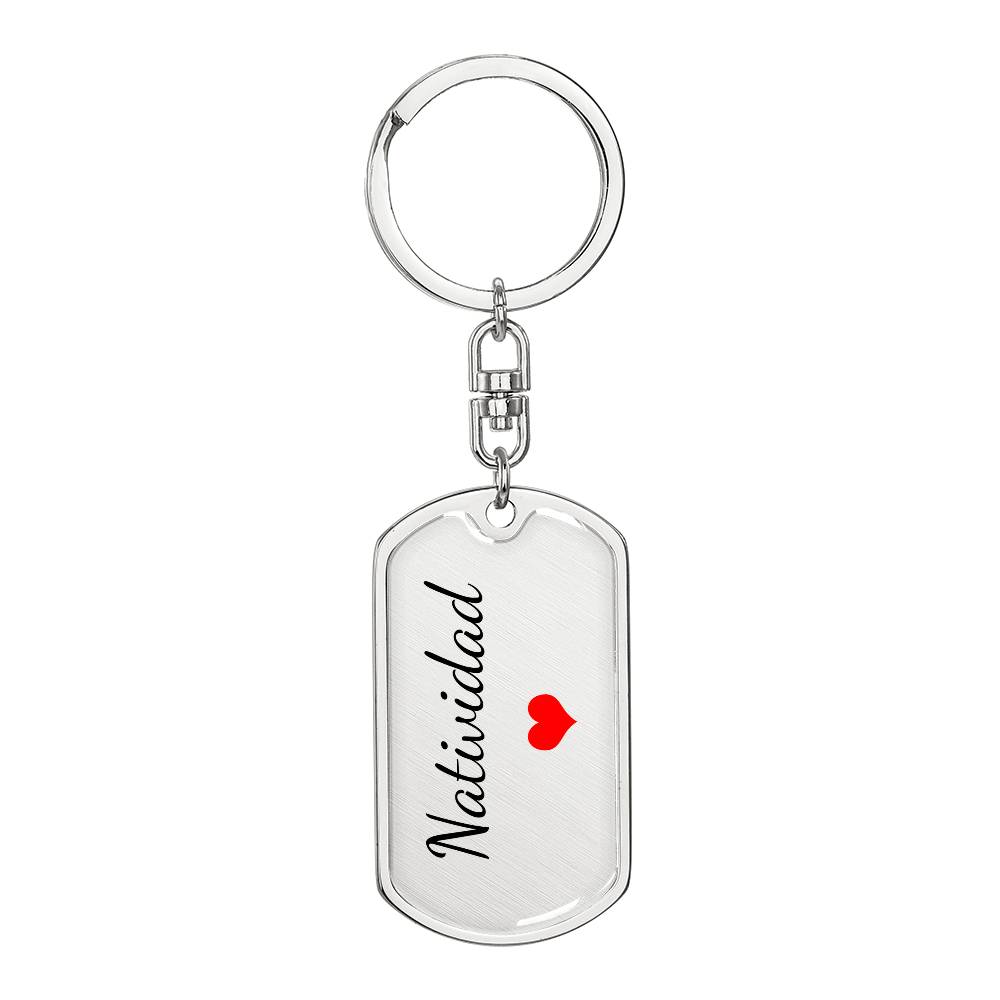 Natividad Keychain – Name Keychain Gift