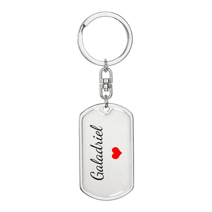 Galadriel Keychain – Name Keychain Gift