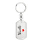 Nicolle Keychain – Name Keychain for Women