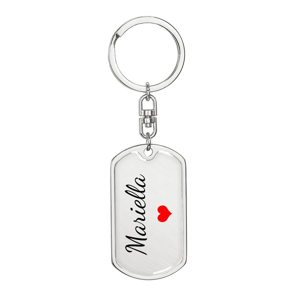 Mariella Keychain – Name Keychain Gift