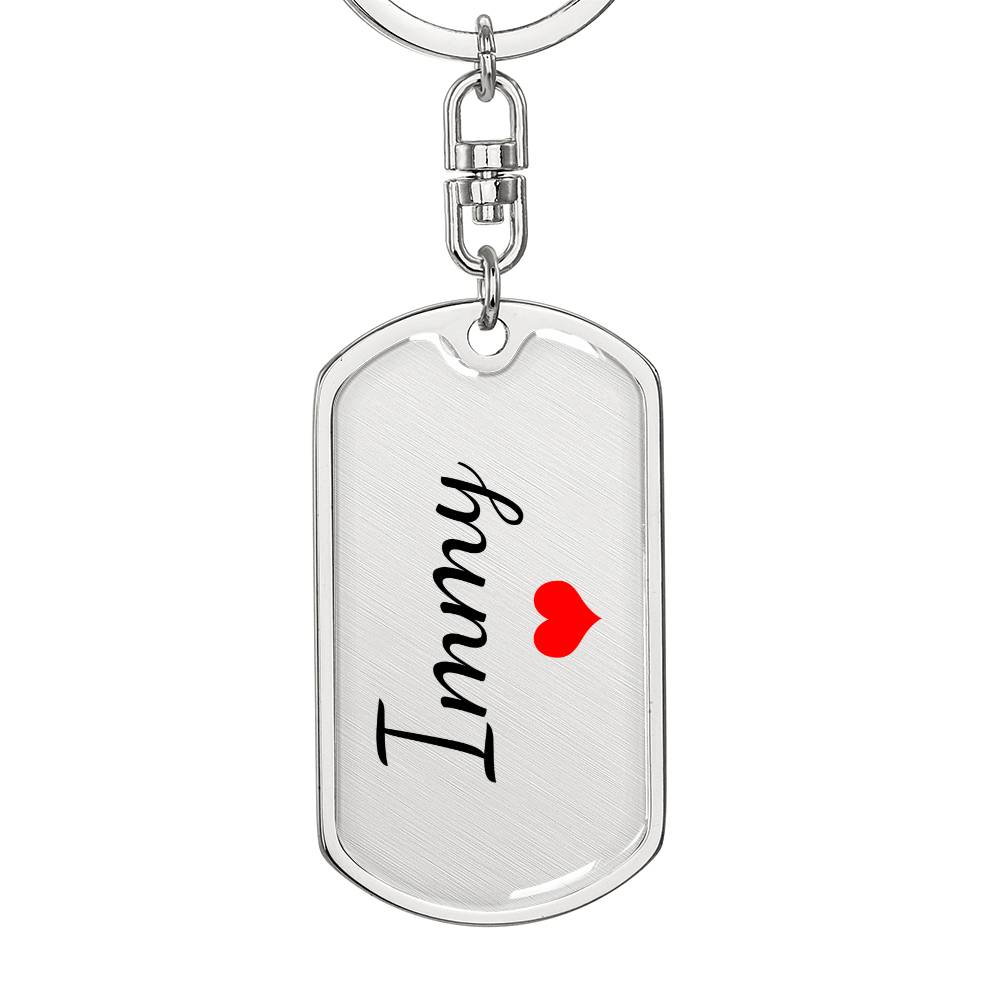 Immy Keychain – Custom Name Keychain for Women