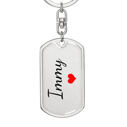 Immy Keychain – Custom Name Keychain for Women
