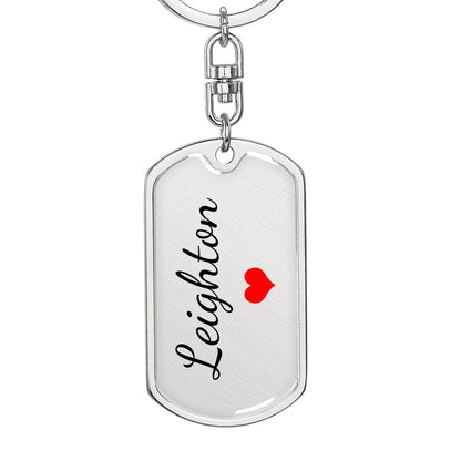 Leighton Keychain – Name Keychain Gift
