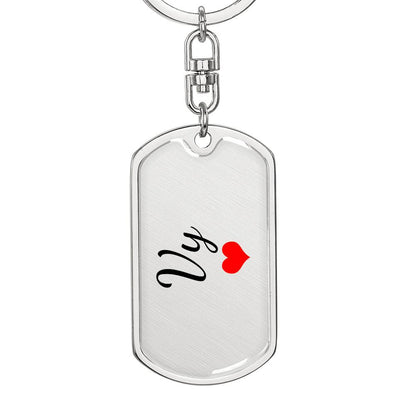 Vy Keychain – Custom Name Keychain for Women