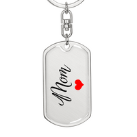 Load image into Gallery viewer, Personalized Mom Keychain, Custom Mom Gift for Mothers Day
