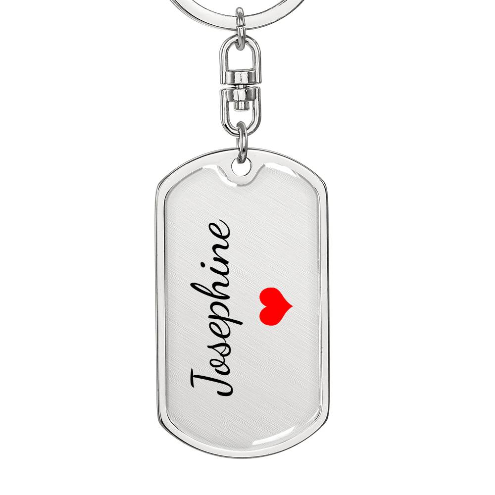 Josephine Keychain – Name Keychain Gift