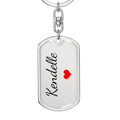 Kendelle Keychain – Name Keychain Gift