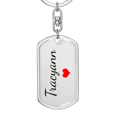 Tracyann Keychain – Name Keychain Gift