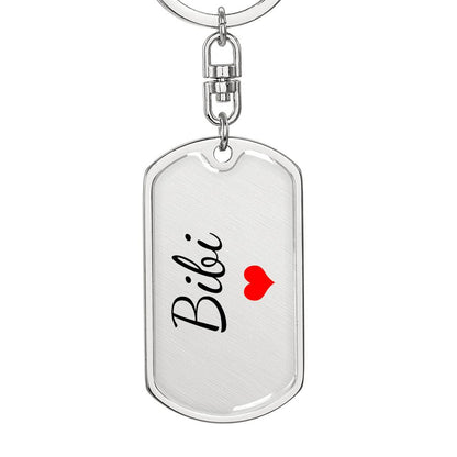Bibi Keychain – Custom Name Keychain for Women