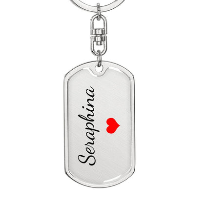 Seraphina Keychain – Name Keychain Gift