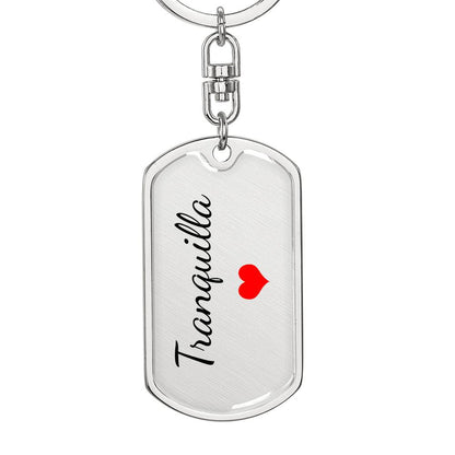 Tranquilla Keychain – Name Keychain Gift