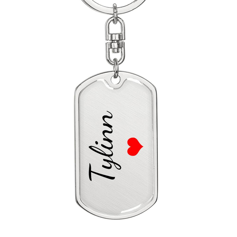 Tylinn Keychain – Custom Name Keychain for Women