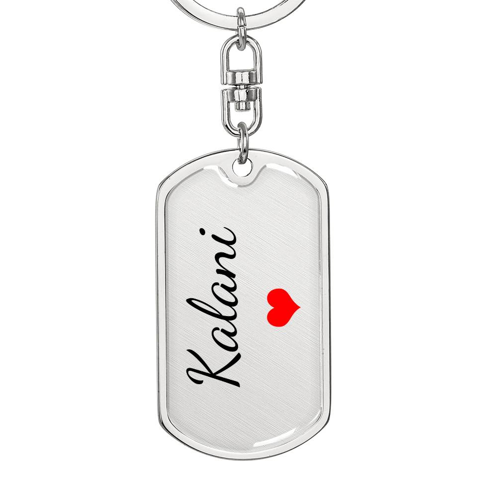 Kalani Keychain – Custom Name Keychain for Women