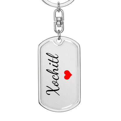 Xochitl Keychain – Name Keychain for Women
