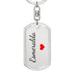 Esmeralda Keychain – Name Keychain Gift
