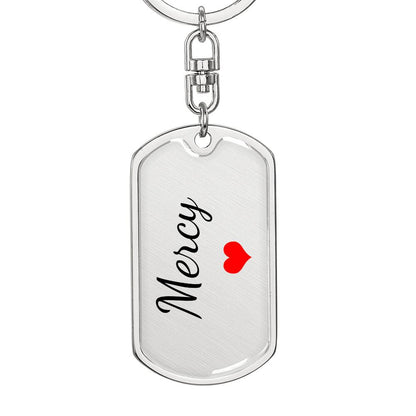 Mercy Keychain – Custom Name Keychain for Women