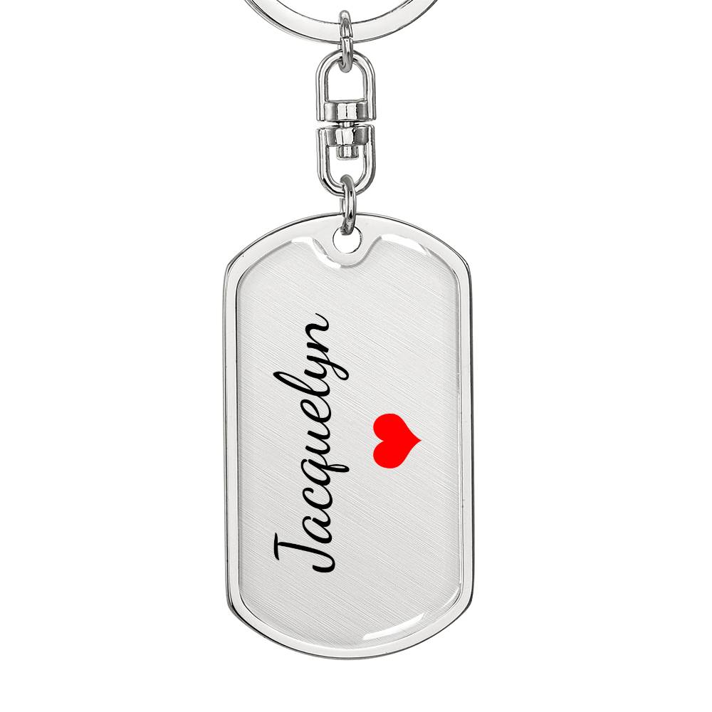 Jacquelyn Keychain – Name Keychain Gift